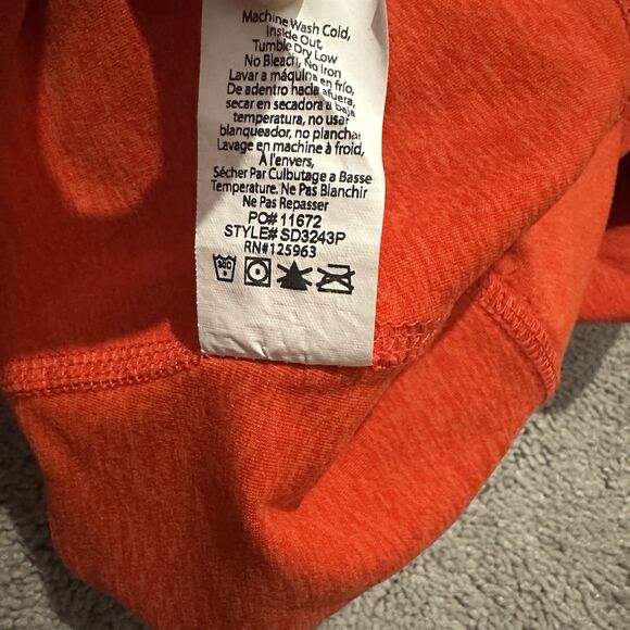 Beyond Yoga 3X Spacedye Caught In The Midi High Waisted Legging Orange Fall - Picture 8 of 10